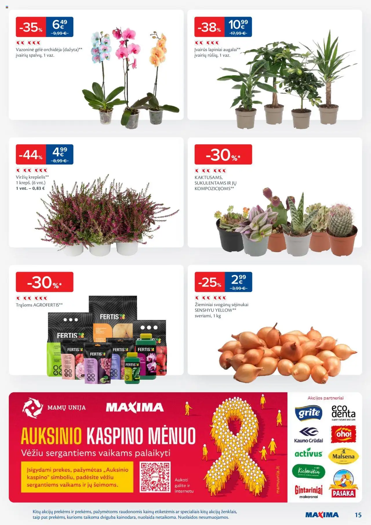 MAXIMA akcijos nuo 07.10.2025 | Puslapis: 15 | Prekių: Krepšelis, Makaronai