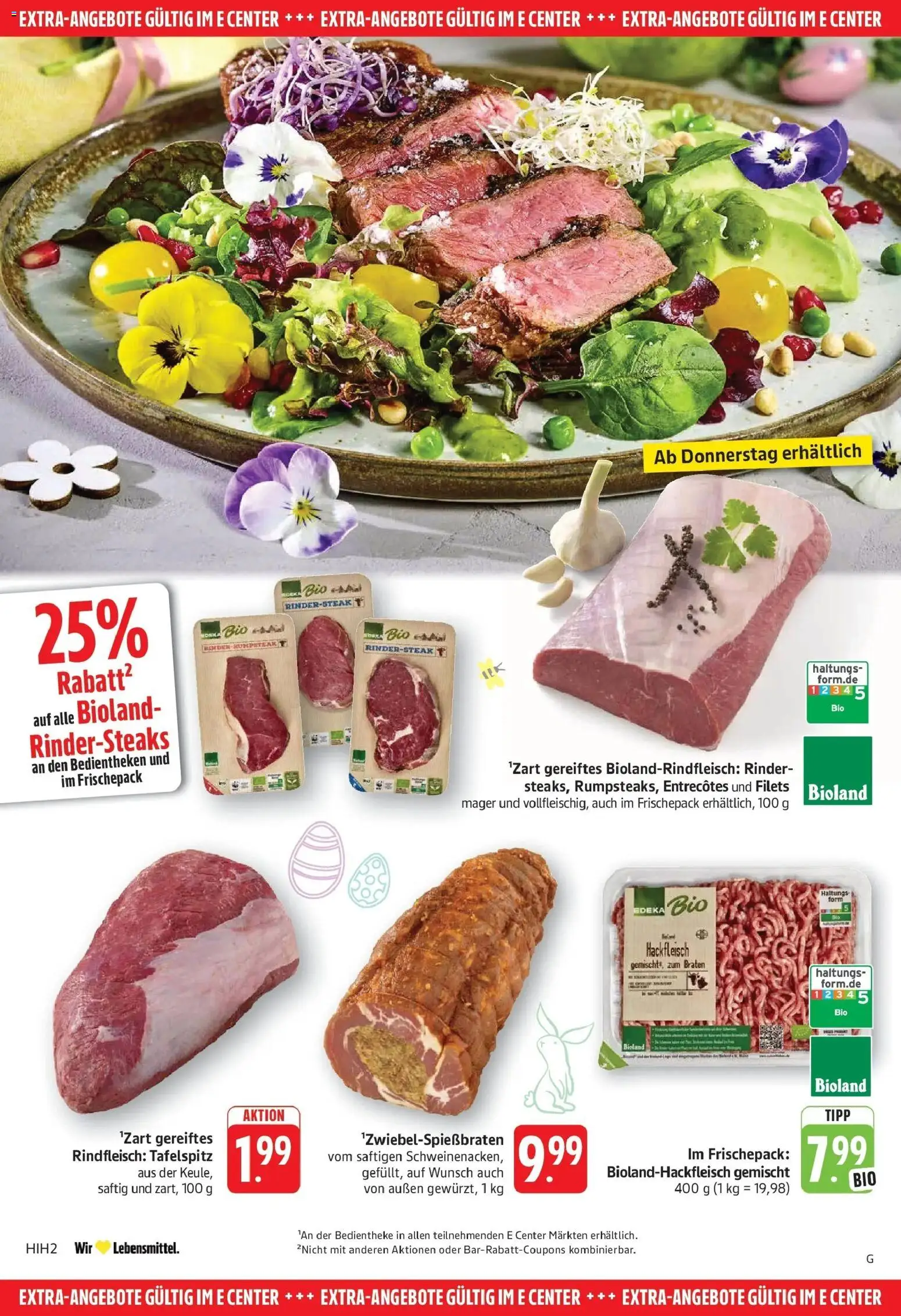 Edeka prospekt Göppingen	 – gültig ab 23.03.2026 | Seite: 26 | Produkte: Tafelspitz, Rindfleisch, Steak, Hackfleisch