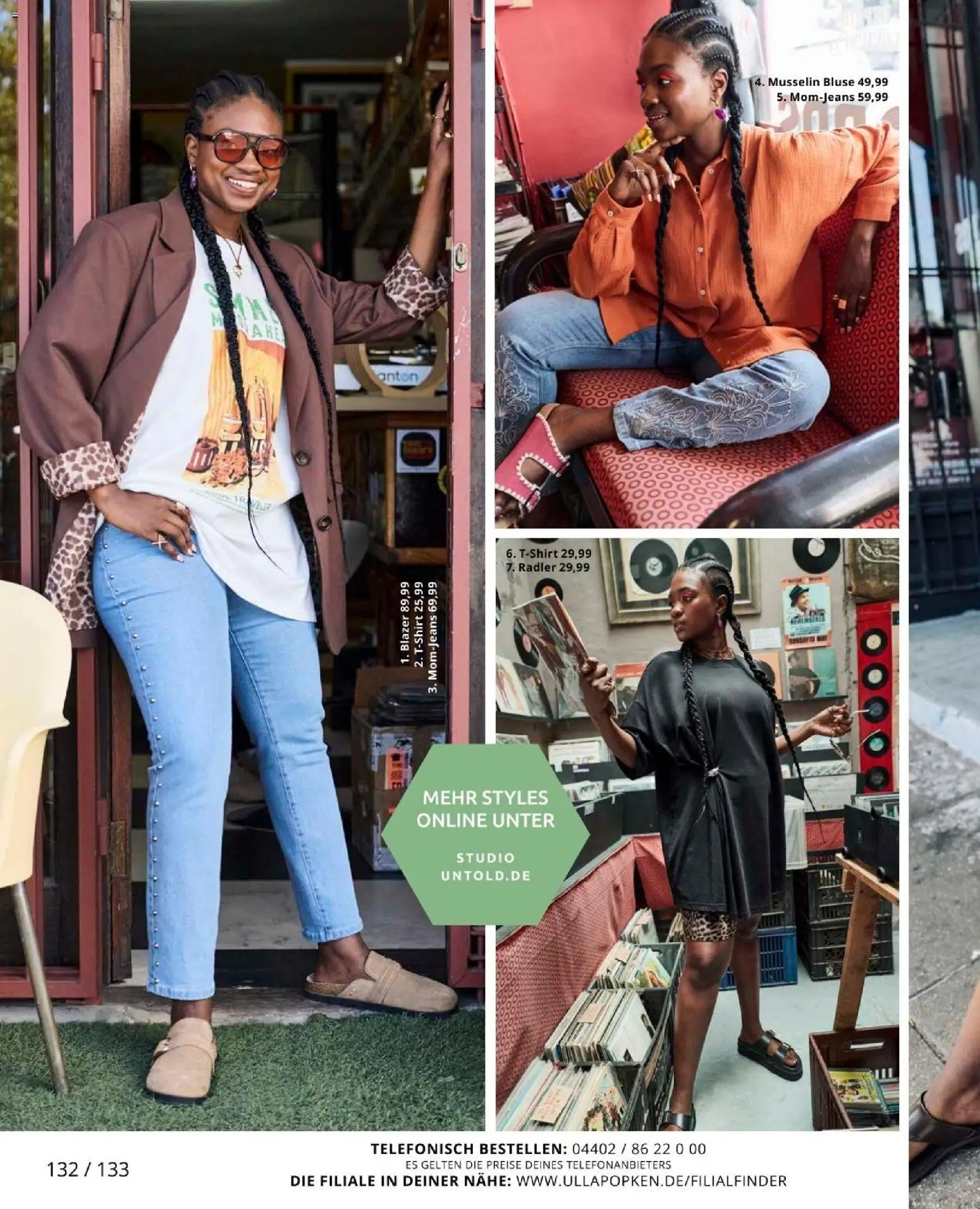 Ulla Popken akciós ujság - amely érvényes a következő dátumtól: 01.05.2026 | Oldal: 132 | Termékek: Radler