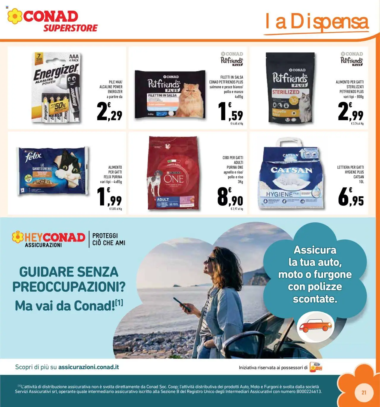 Volantino Conad del 10.09.2025 | Pagina: 21 | Prodotti: Pollo, Manzo, Salsa, Agnello