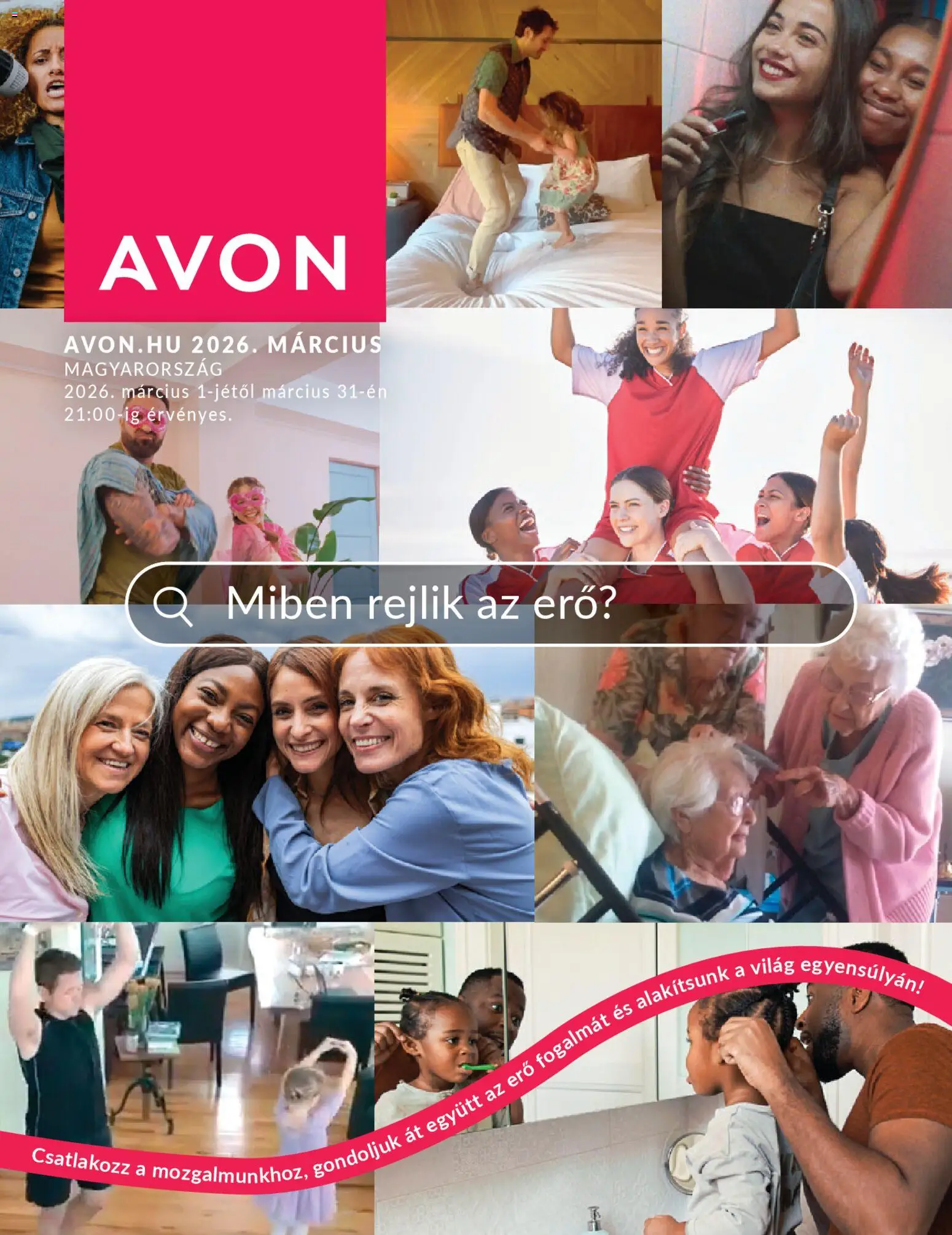 Avon akciós ujság - amely érvényes a következő dátumtól: 01.03.2026 | Oldal: 1