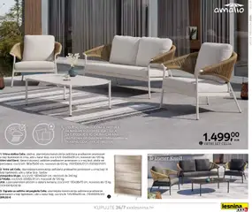 Vrtni trendovi 2026 Lesnina - Pregled kataloga iz trgovine Lesnina, vrijedi od 06.02.2026 | Stranica: 91 | Proizvodi: Stol, Stolica