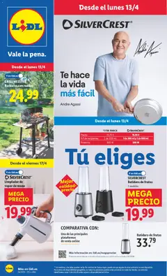 Vista previa Lidl folleto de bazar válido desde el 13.04.2026