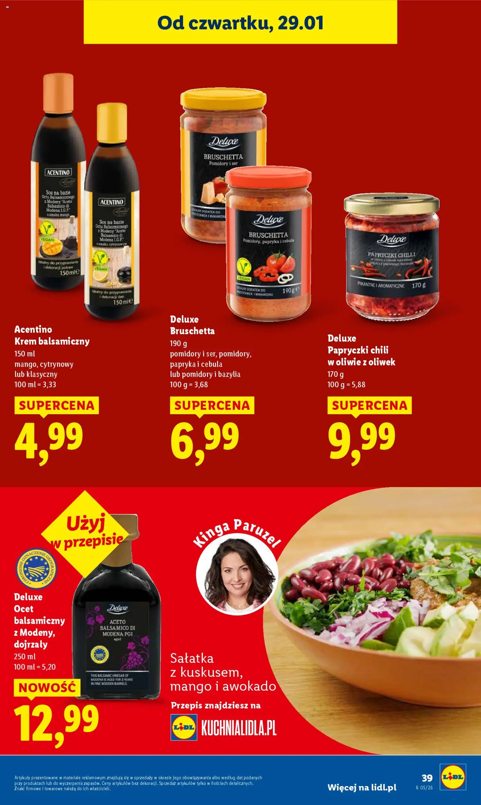 Lidl Gazetka od 29.01.2026 | Strona: 39 | Produkty: Mango, Krem, Awokado, Sos