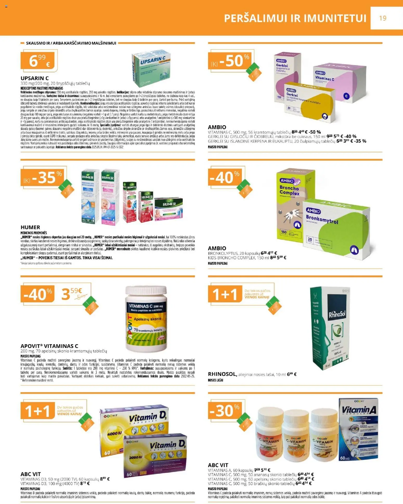 Gintarinė akcijos nuo 01.01.2026 | Puslapis: 19