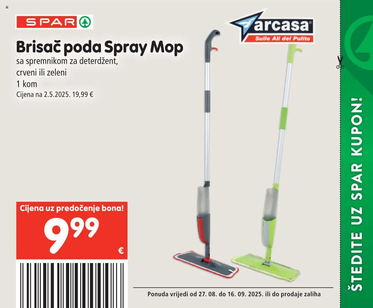 Spar katalog | vrijedi od 27.08.2025 | Stranica: 30 | Proizvodi: Mop