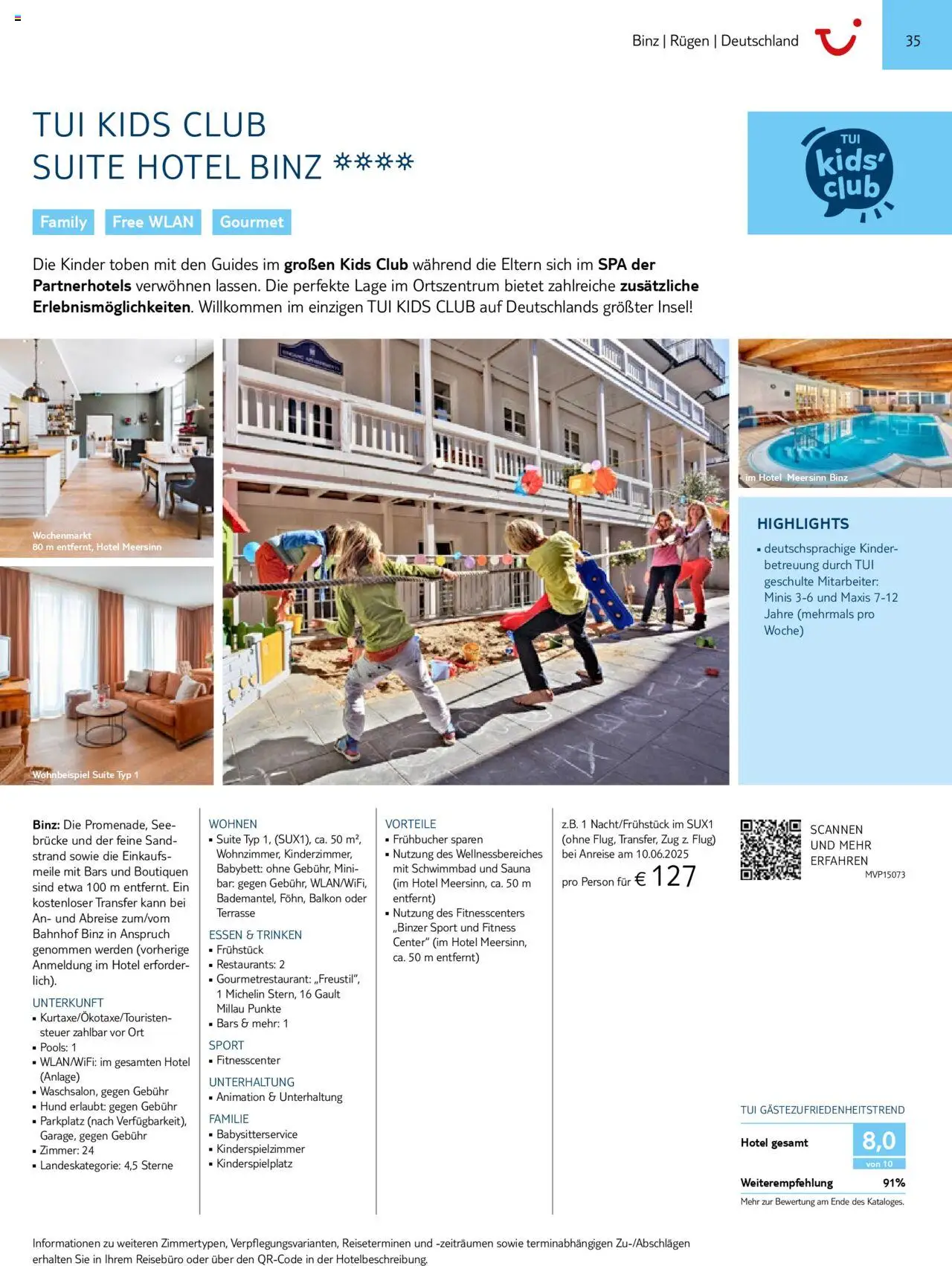 Aida - Urlaub mit eigener Anreise 2025/26 – gültig ab 01.11.2024 | Seite: 35 | Produkte: Babybett