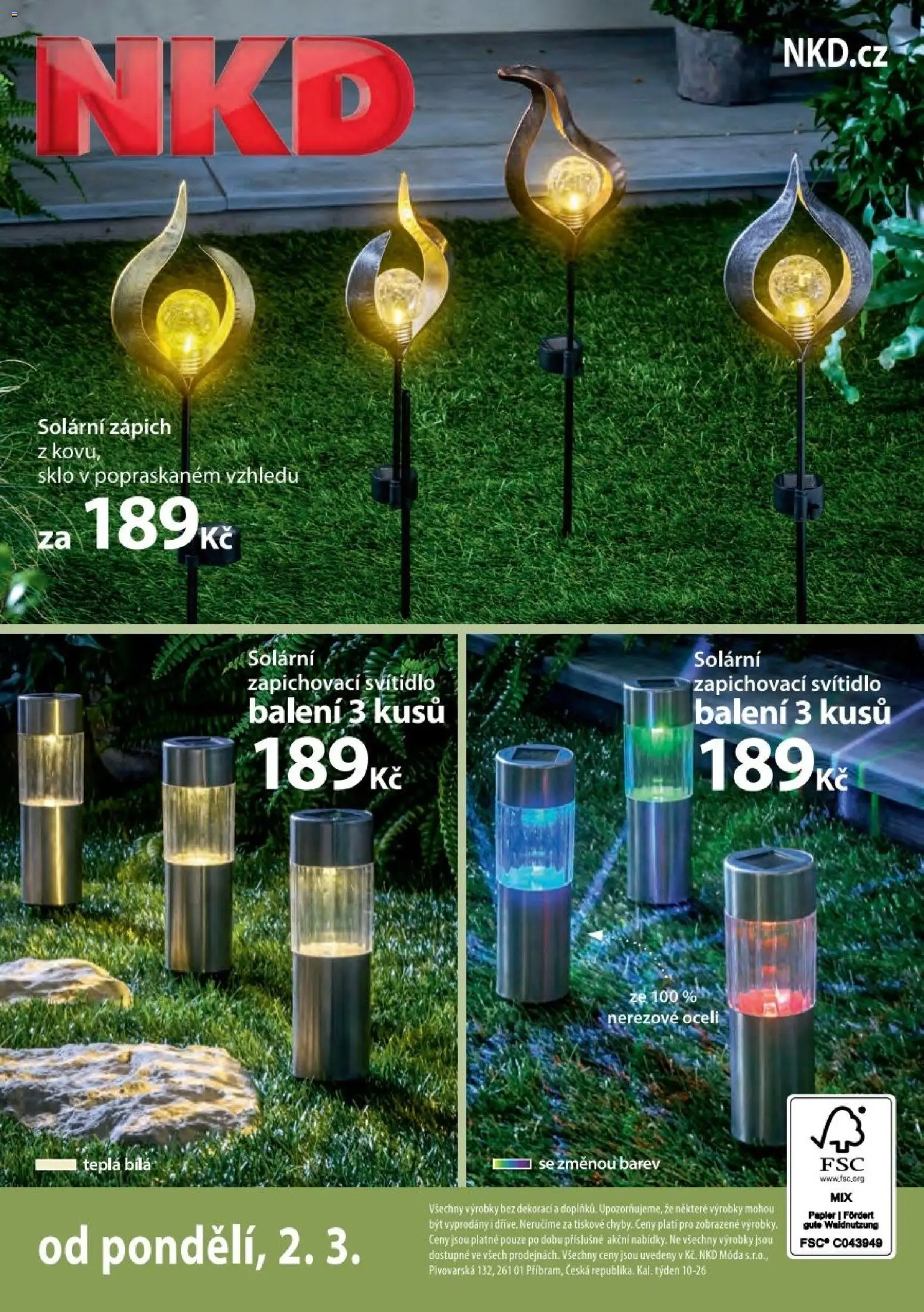 NKD leták - Solární týden od 02.03.2026 💥 Nenechte si ujít TOP nabídky! ⭐ | Ceská republika