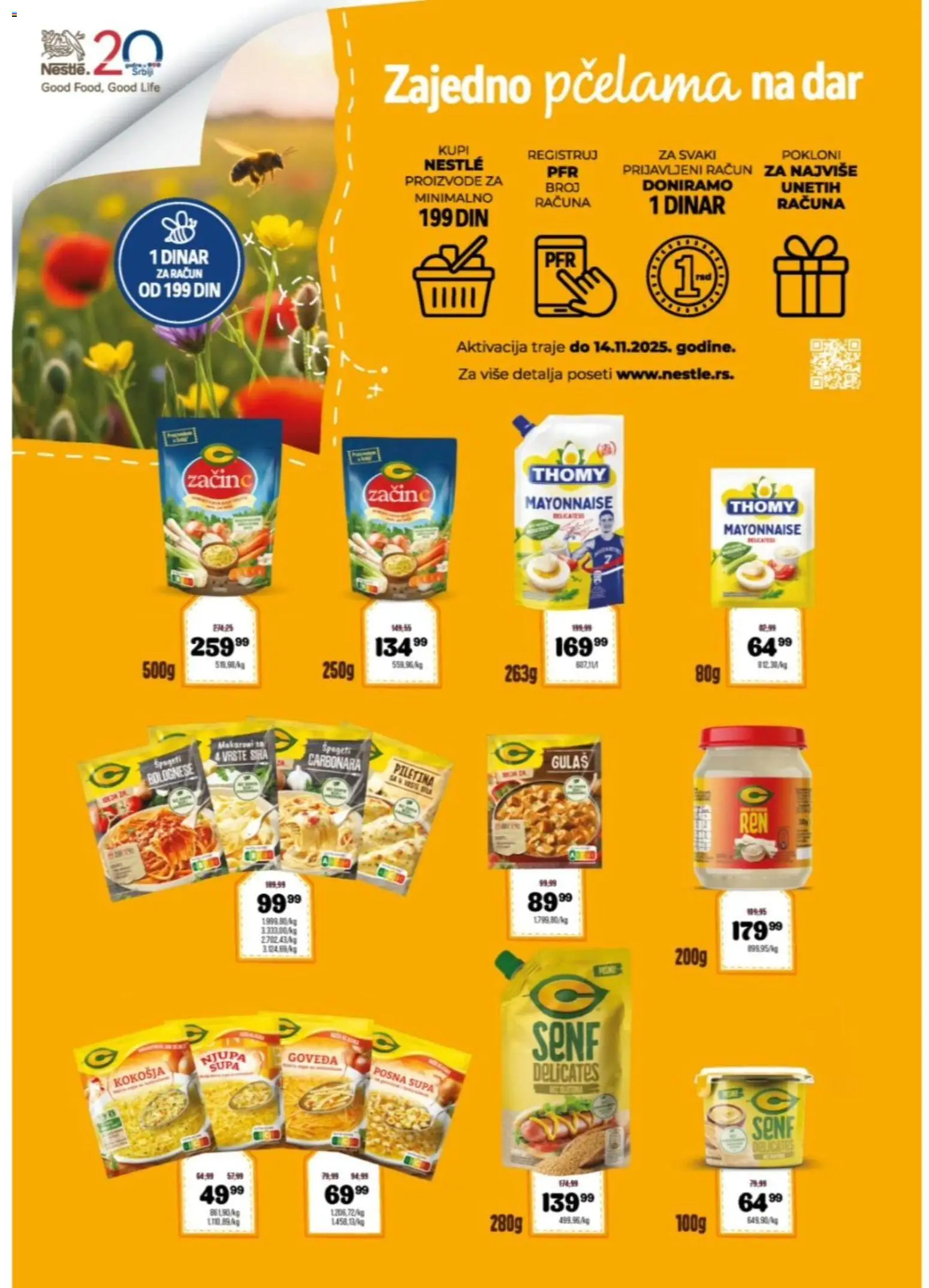 Podunavlje katalog - važi od 22.10.2025 | Strana: 1 | Proizvode: Senf, Špageti, Piletina