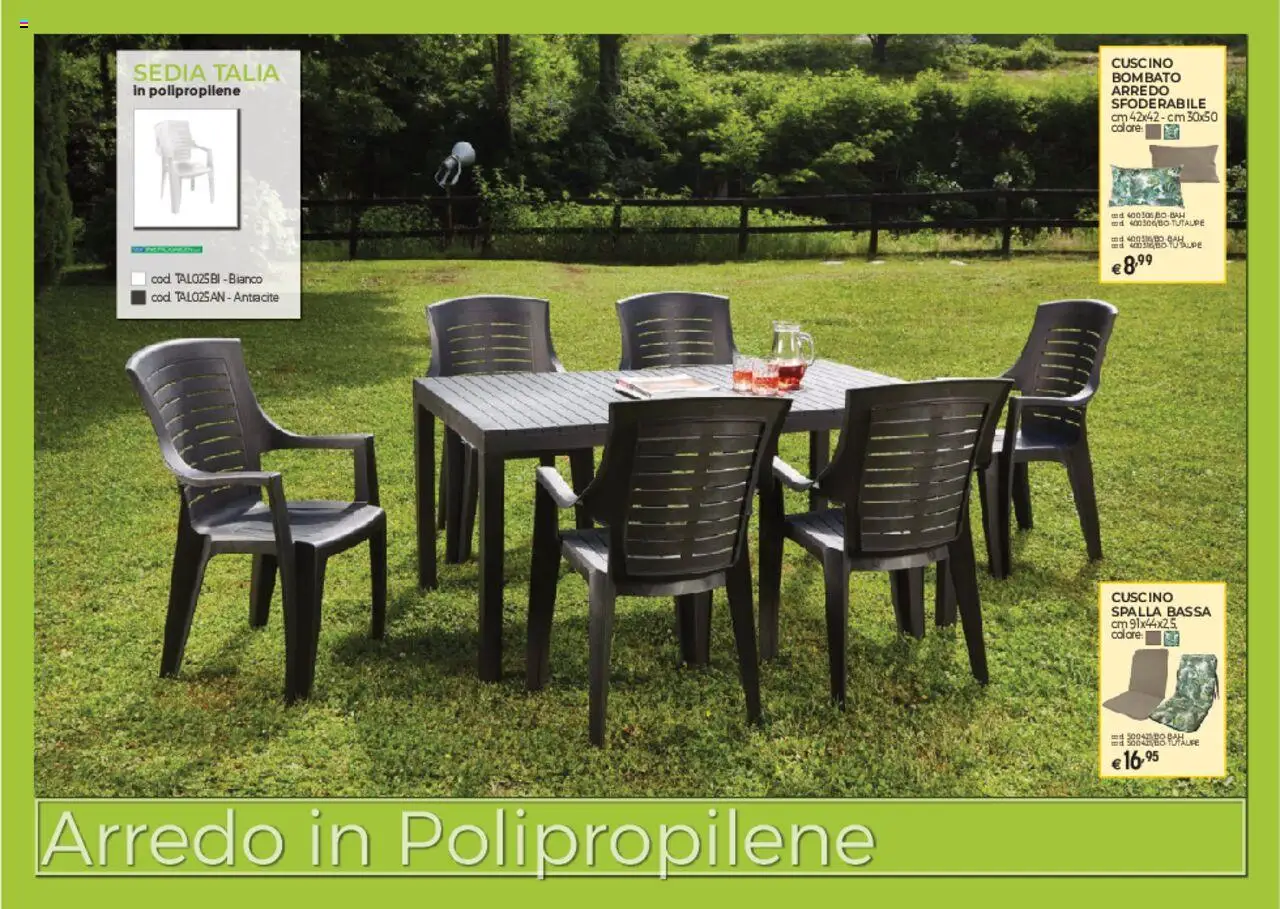 Volantino Brico OK del 03.03.2025 | Pagina: 17 | Prodotti: Cuscino, Sedia