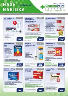 Náhled letáku Pharmapoint leták od 01.11.2025