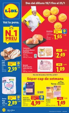 Vista previa Lidl folleto válido desde el 19.01.2026