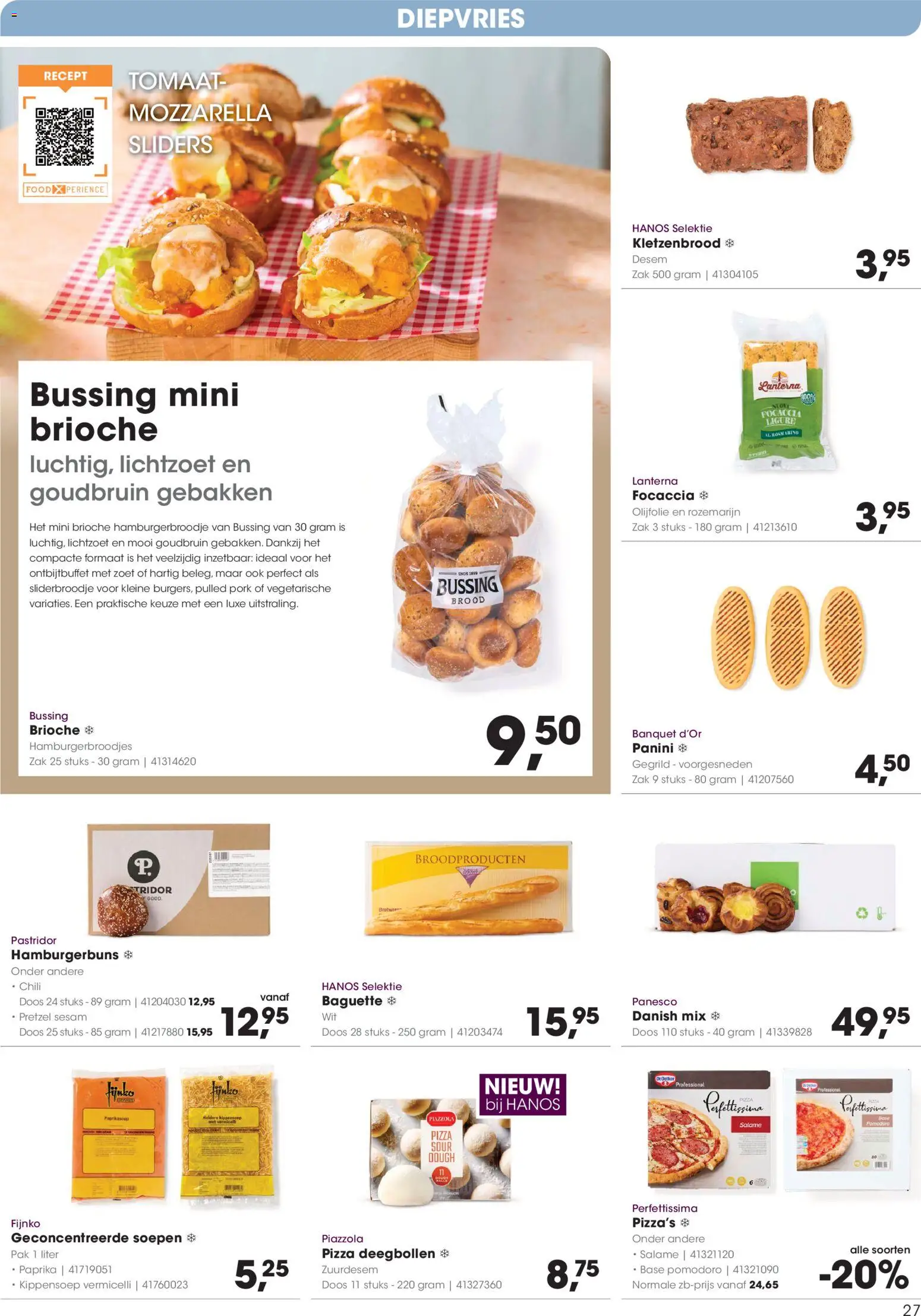 {H1} | Pagina: 27 | Producten: Tomaat, Pizza, Olijfolie, Baguette