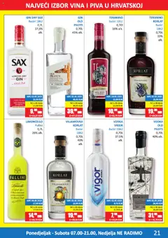 Vrutak katalog | vrijedi od 11.08.2025 | Stranica: 21 | Proizvodi: Korlat, Gin, Teranino, Vodka