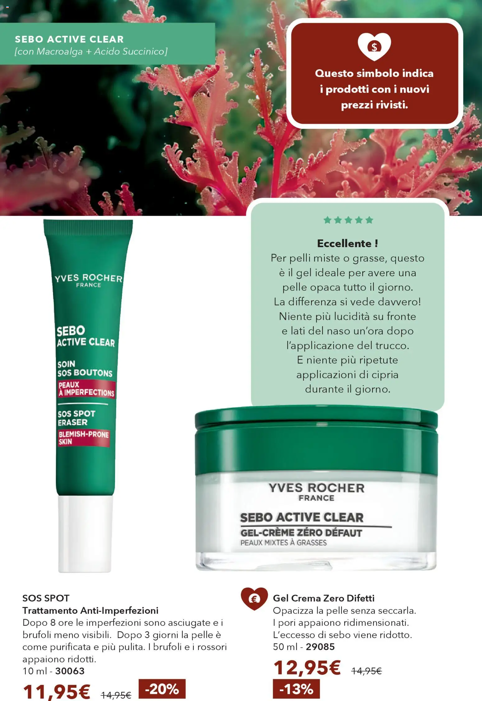 Volantino Yves Rocher del 17.02.2026 | Pagina: 20 | Prodotti: Crema, Cipria