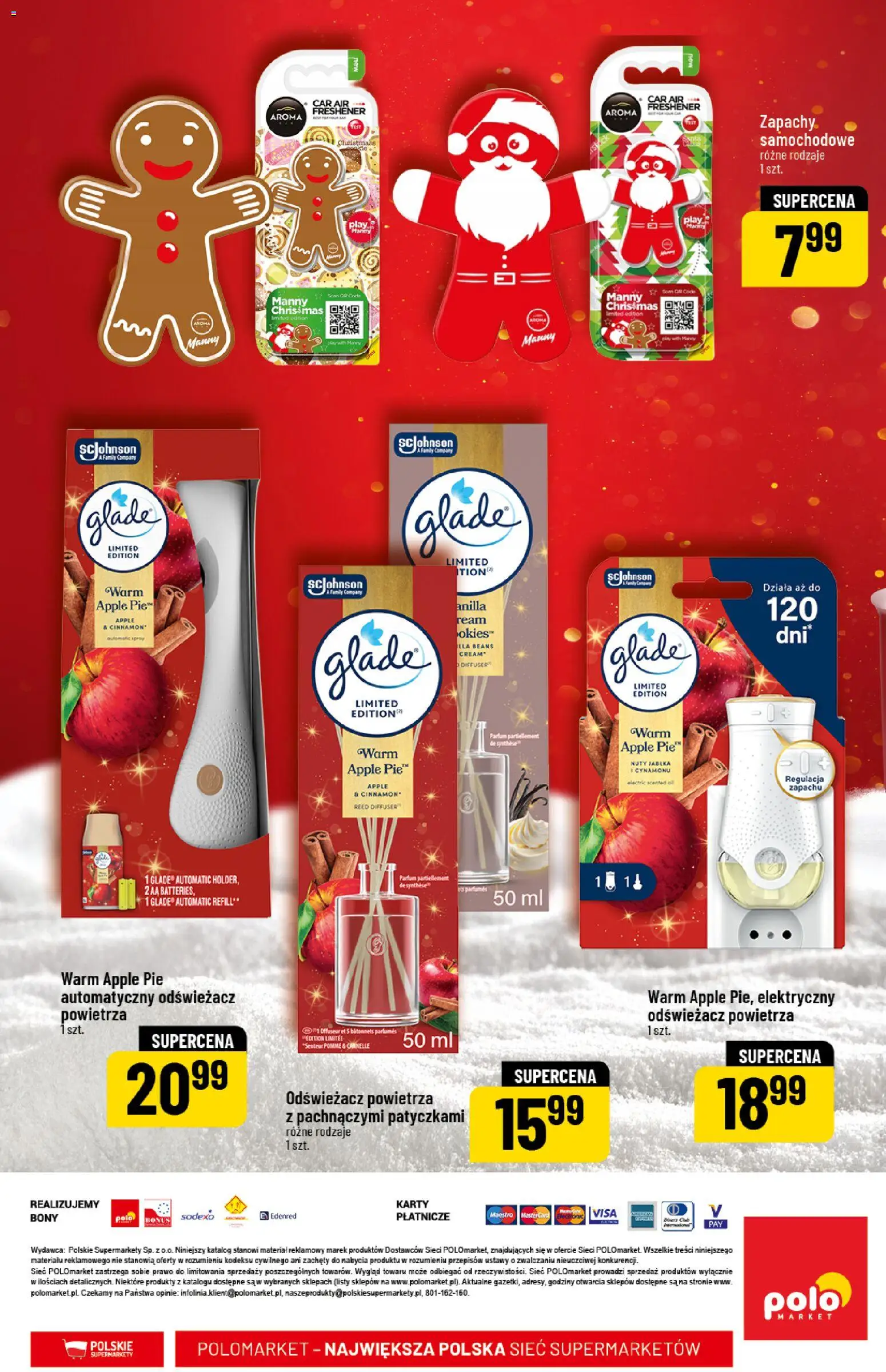 POLOmarket Gazetka - Boże Narodzenie od 07.11.2025 | Strona: 28 | Produkty: Odświeżacz, Odświeżacz powietrza, Jabłka
