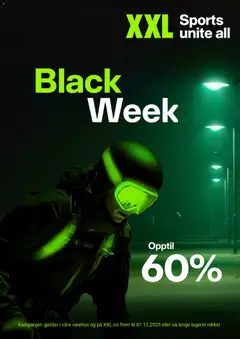 Forhåndsvisning av XXL - Black Friday gyldig fra 10.11.2025