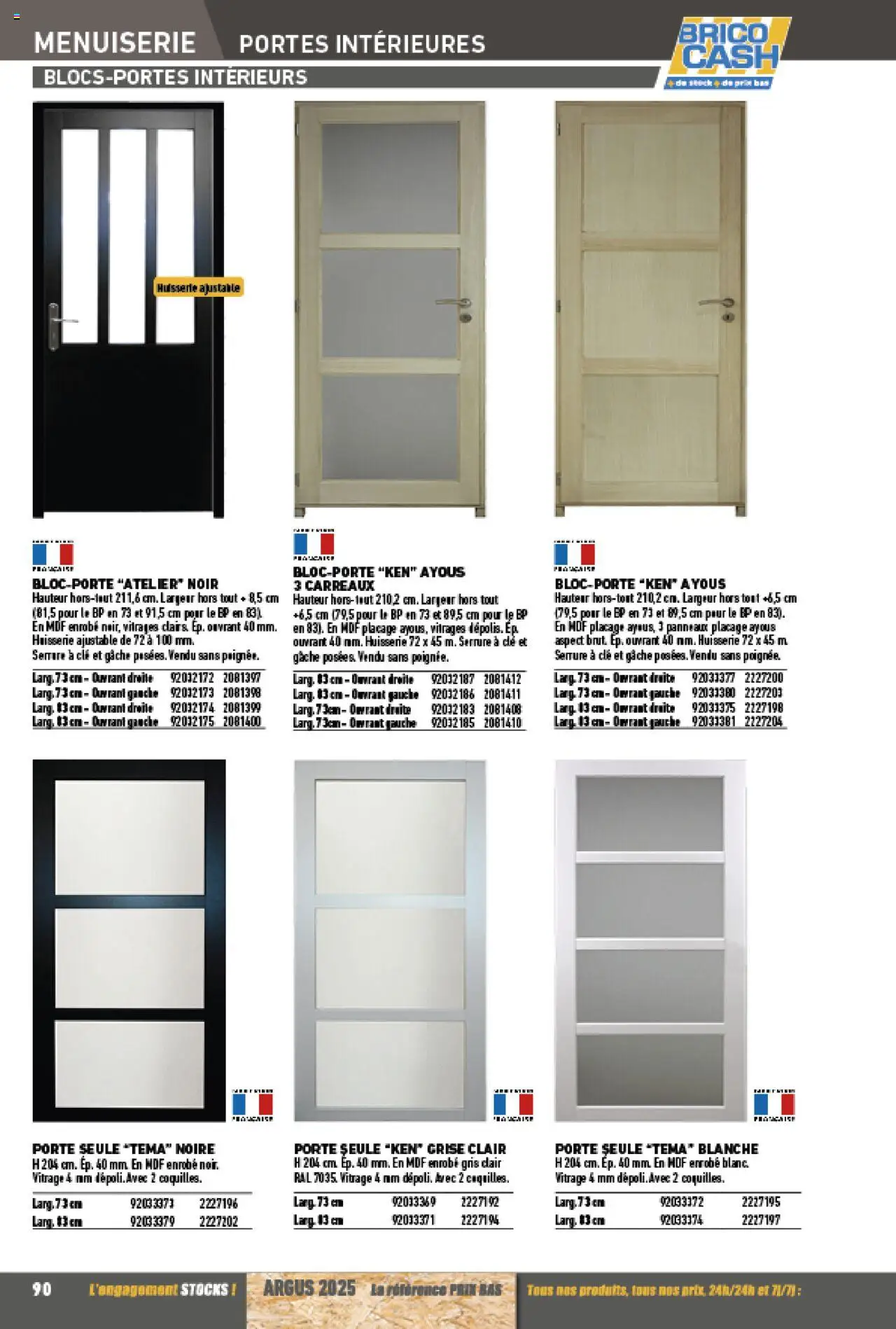 {H1} | Page: 90 | Produits: Clé, Porte, Portes