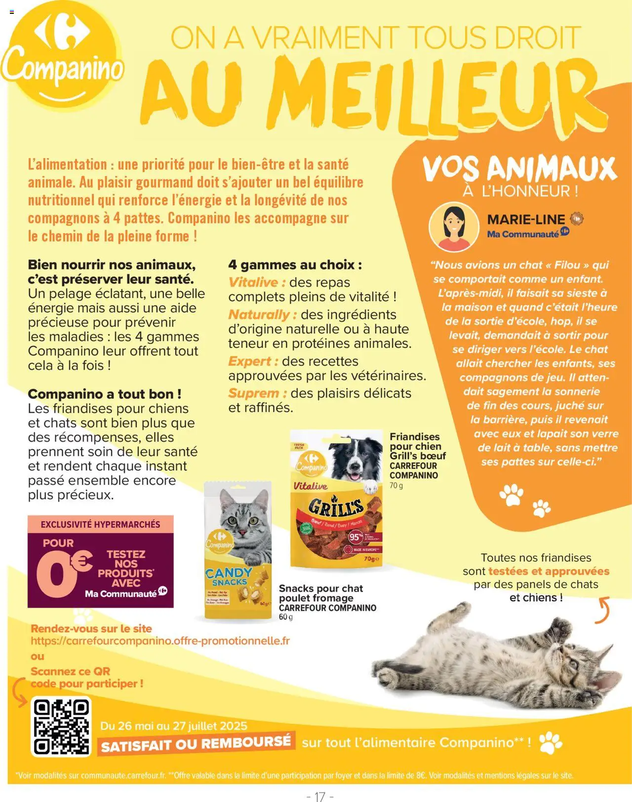  | Page: 17 | Produits: Mais, Lait, Fromage