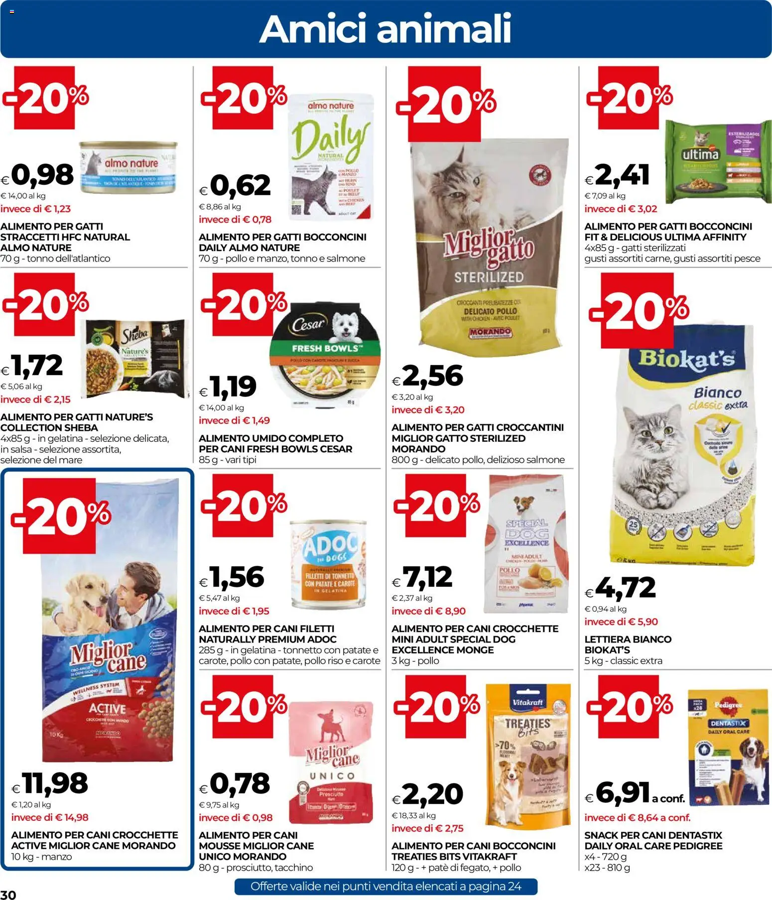 Volantino COOP del 15.01.2026 | Pagina: 30 | Prodotti: Salmone, Carote, Crocchette, Tonno