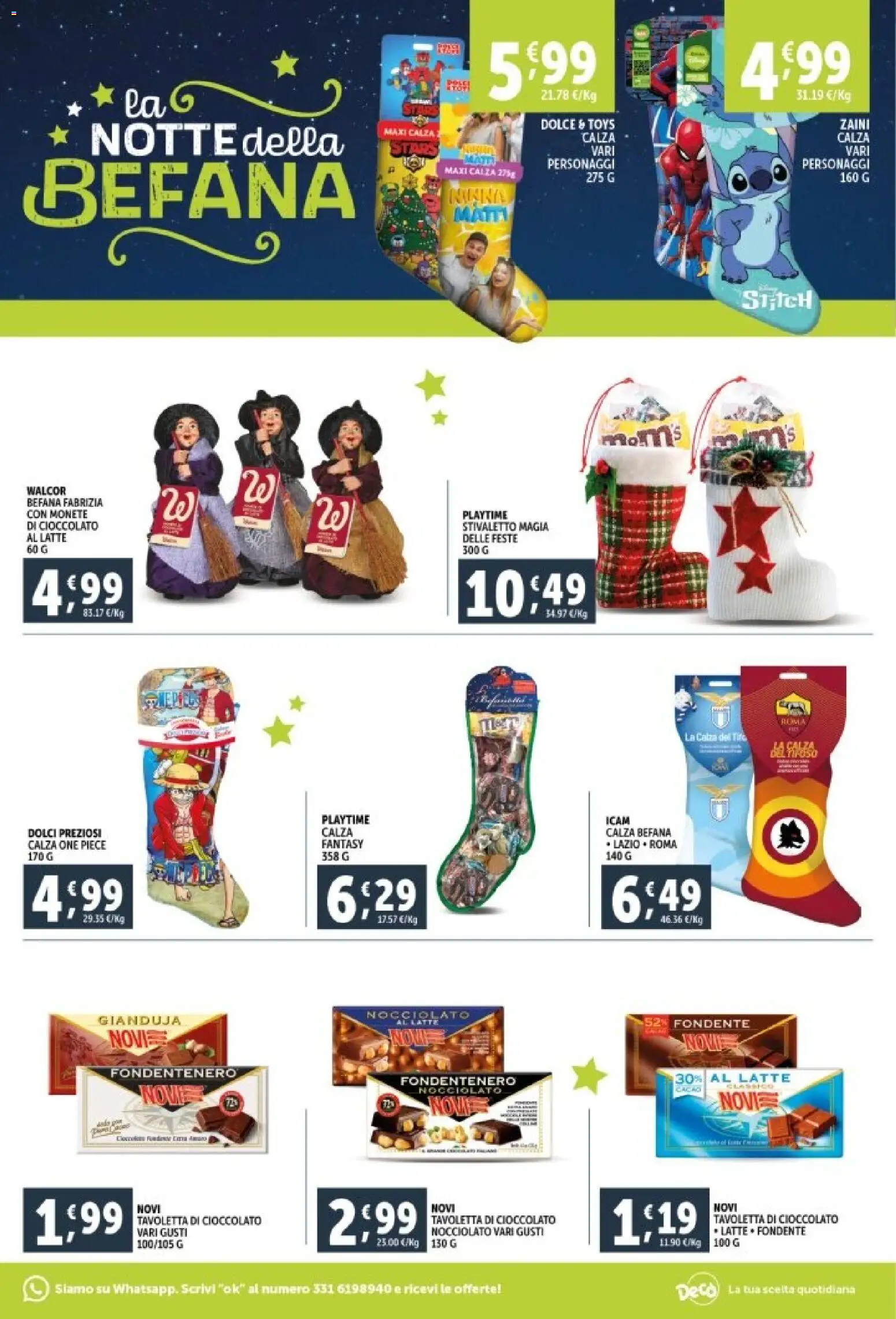 Volantino Decò del 29.12.2025 | Pagina: 13 | Prodotti: Cioccolato, Latte