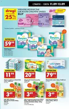 Sok 100% Owoce Dzieciństwa Kubuś Baby, 300 ml, Sok 100% Owoce Dzieciństwa Kubuś Baby, 300 ml różne rodzaje od 11.09.2025 | Strona: 55 | Produkty: Majtki, Pieluchy Pampers Active Baby, Papier toaletowy, Sok