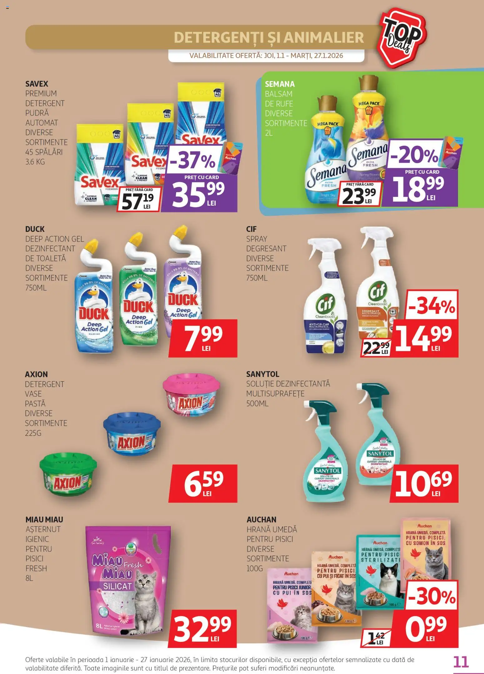 Noul catalog Auchan – valabil de la 01.01.2026 | Pagină: 11
