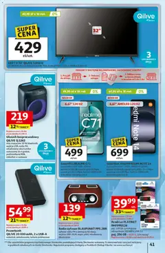 Pogląd oferty "Auchan Black Friday" - ważna od 06.11.2025 | Strona: 41