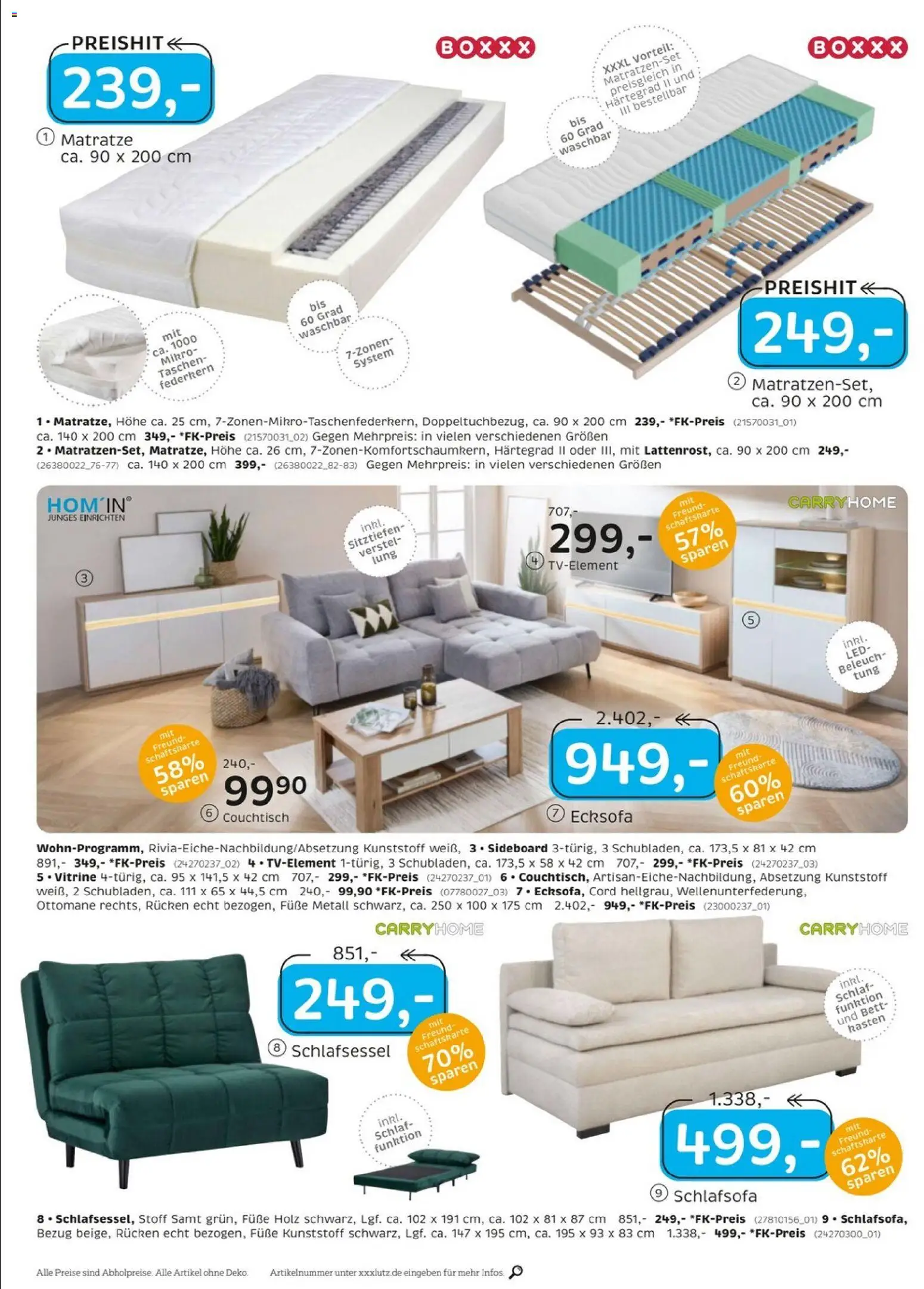 XXXL Lutz Nr. 1 beim Preis 30 Jahre – gültig ab 22.03.2026 | Seite: 22