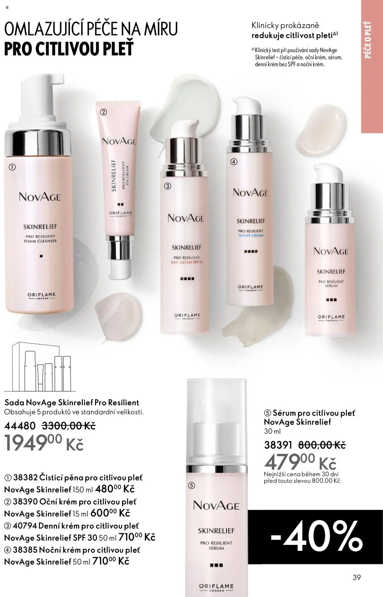 Oriflame katalog č.13/2025 od 07.09.2025 | Strana: 39 | Produkty: Test, Sérum, Krém