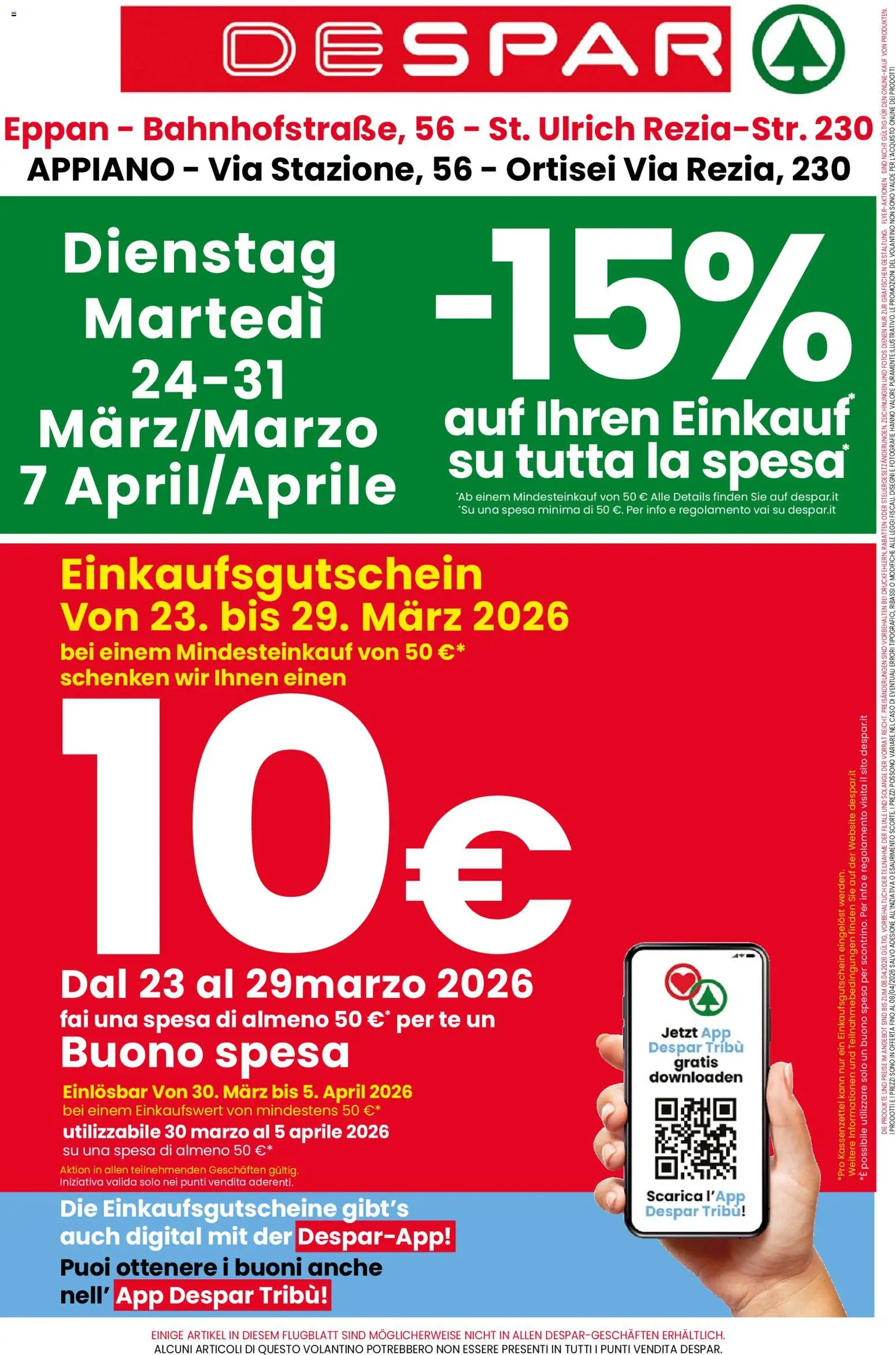 Volantino Despar del 26.03.2026 | Pagina: 20 | Prodotti: Tè