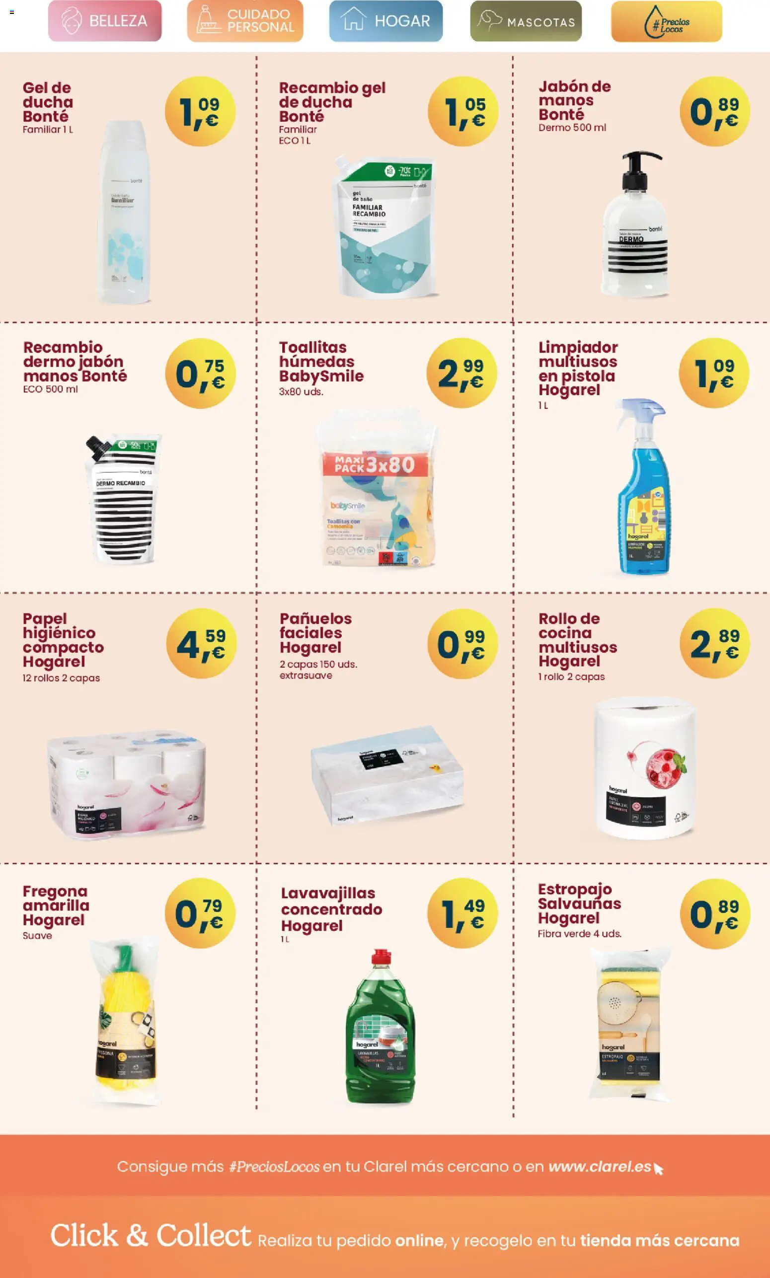 Clarel - folleto │ válido desde el 14.01.2026 | Página: 12 | Productos: Cocina, Lavavajillas, Baño, Ducha