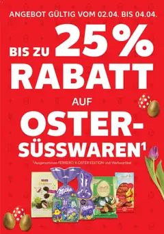 Kaufland DE - Rabatt auf Ostersüßwaren - Köln - Voorbeeld van een folder van Kaufland DE, geldig van 02.04.2026