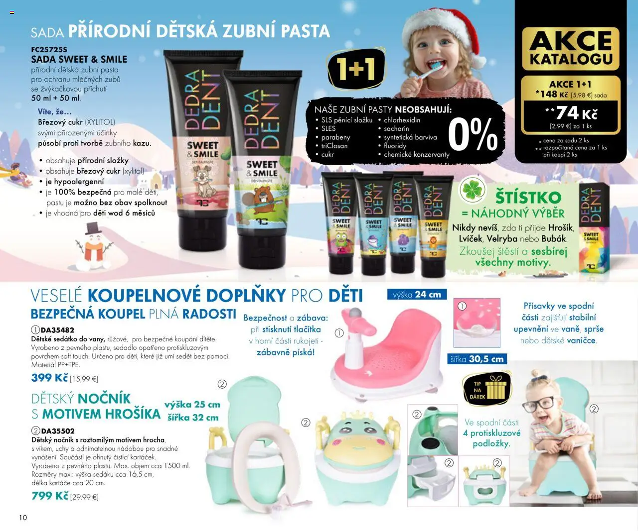 Nové Dedra akcie – leták je platný od 19.09.2025 | Strana: 10