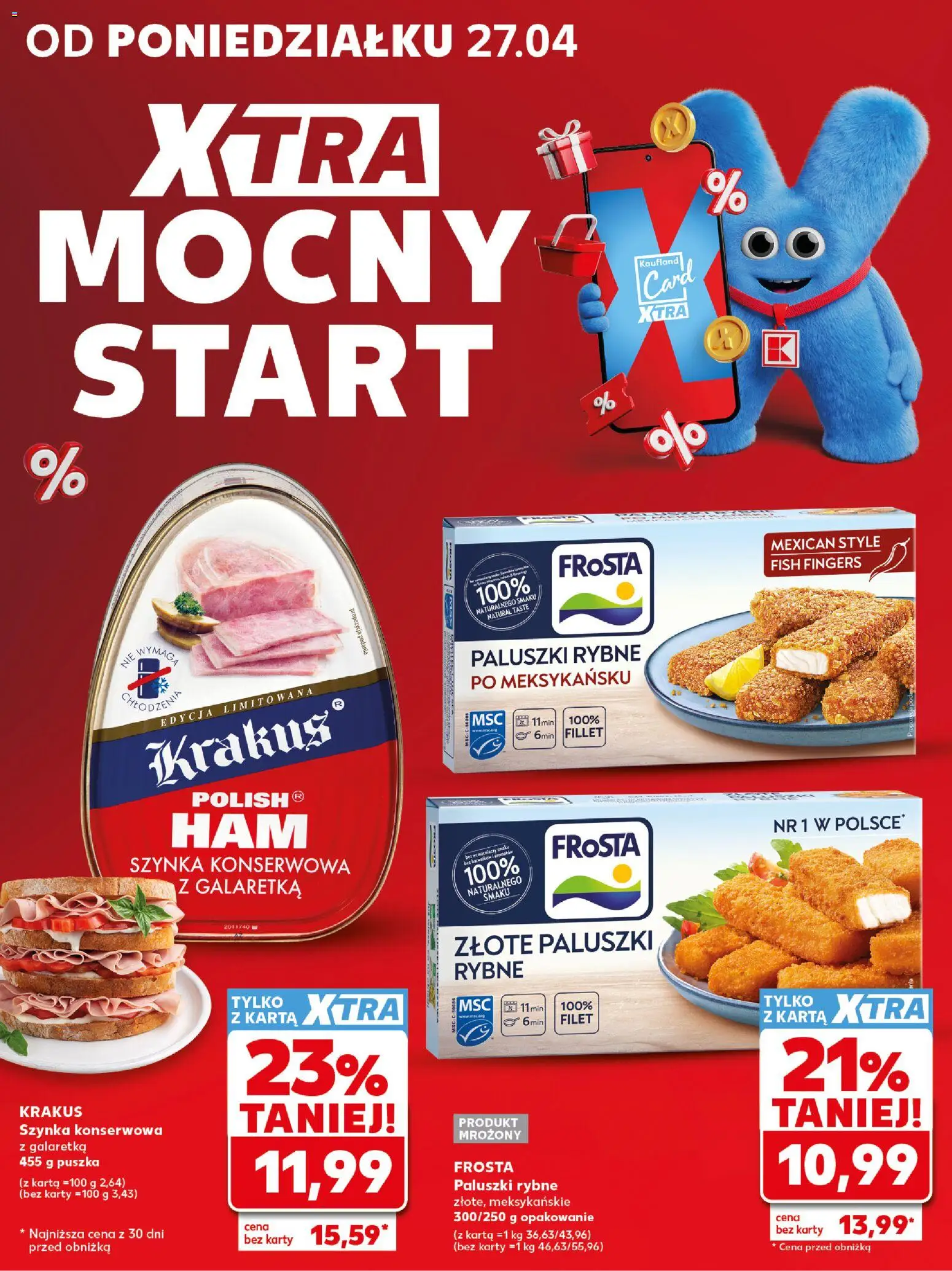 Kaufland Polsko leták - Mocny start od 27.04.2026 | Strana: 2