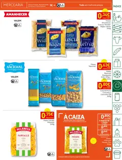 Pré-visualização Recheio folheto válido de 07.04.2026 | Página: 23 | Produtos: Esparguete, Milaneza, Caixa, Massa