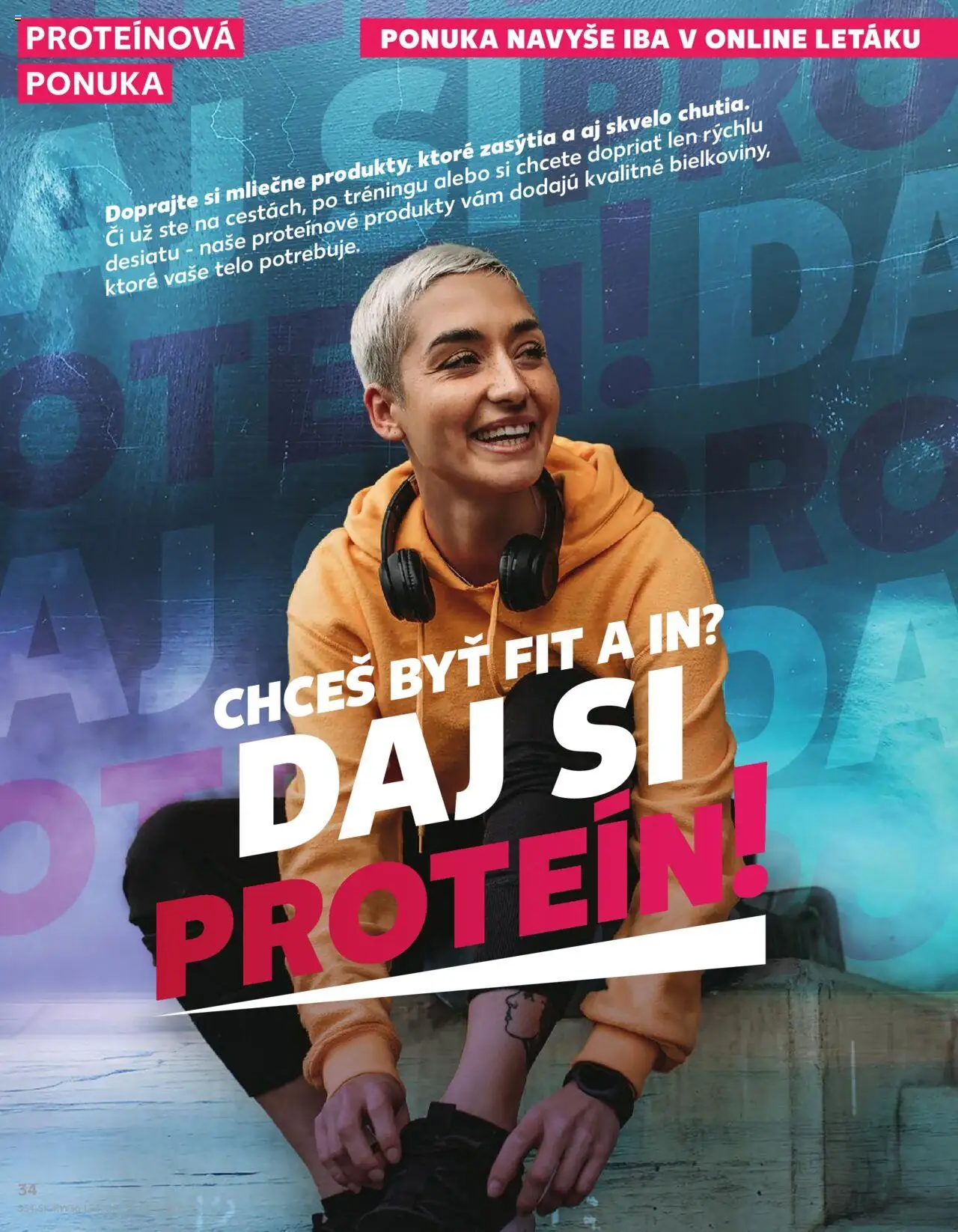 Nové Kaufland akcie – leták je platný od 04.09.2025 | Strana: 34 | Produkty: Protein