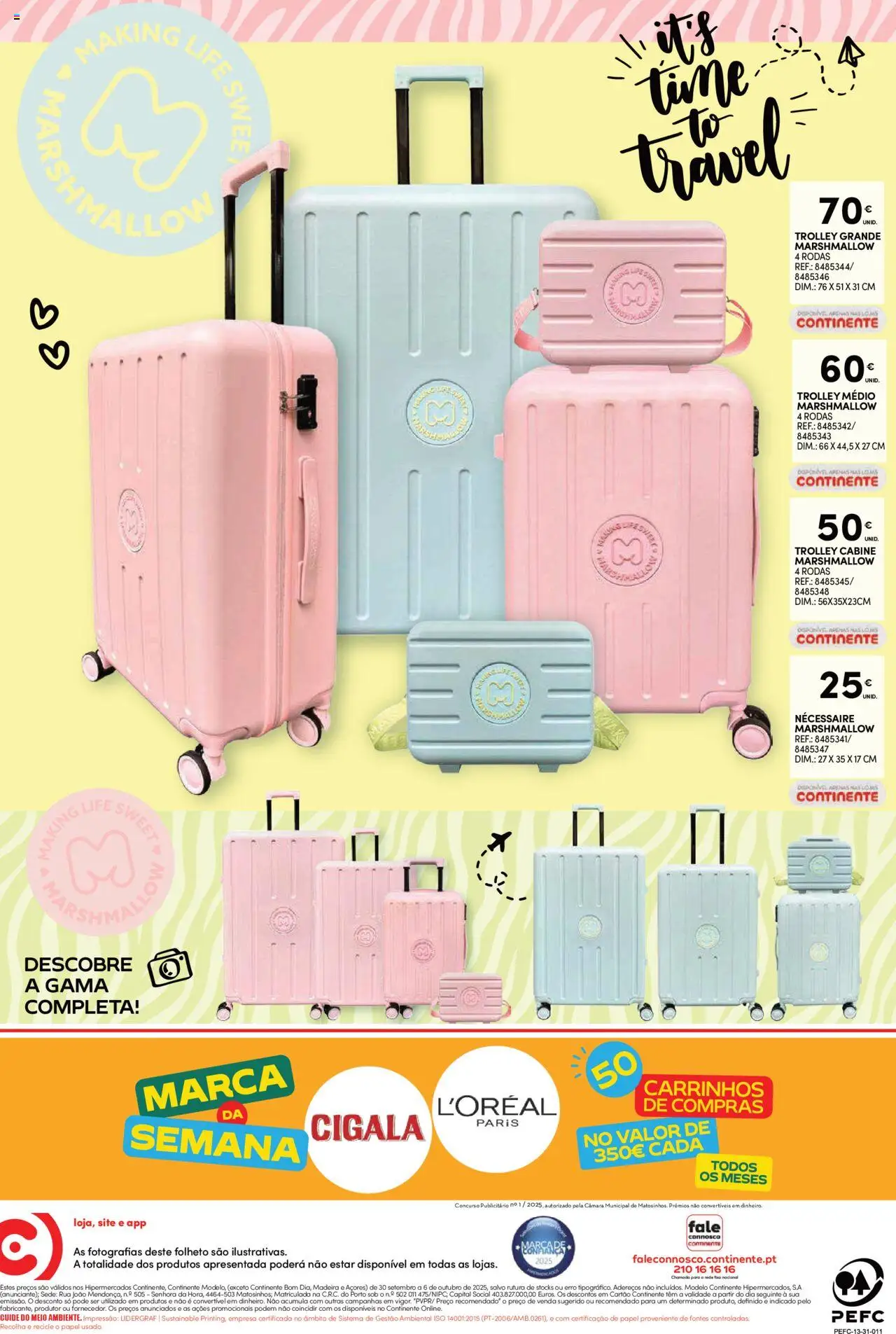 Continente folheto │ válido de 30.09.2025 | Página: 52 | Produtos: Necessaire