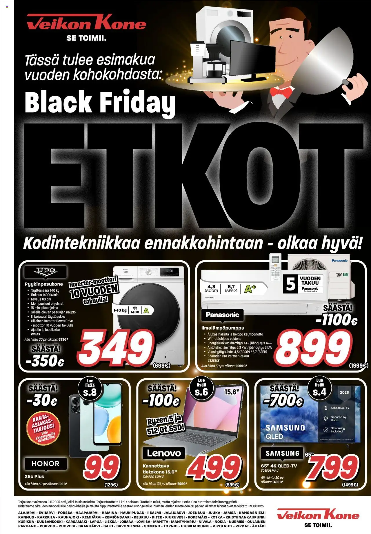 Veikon Kone tarjoukset – voimassa 20.10.2025 alkaen | Sivu: 1 | Tuotteet: Näyttö, Tietokone