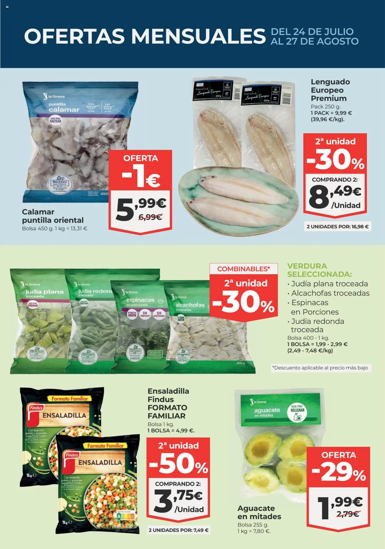 La Sirena folleto │ válido desde el 14.08.2025 | Página: 5 | Productos: Ensaladilla, Πορσελάνη, Bolsa