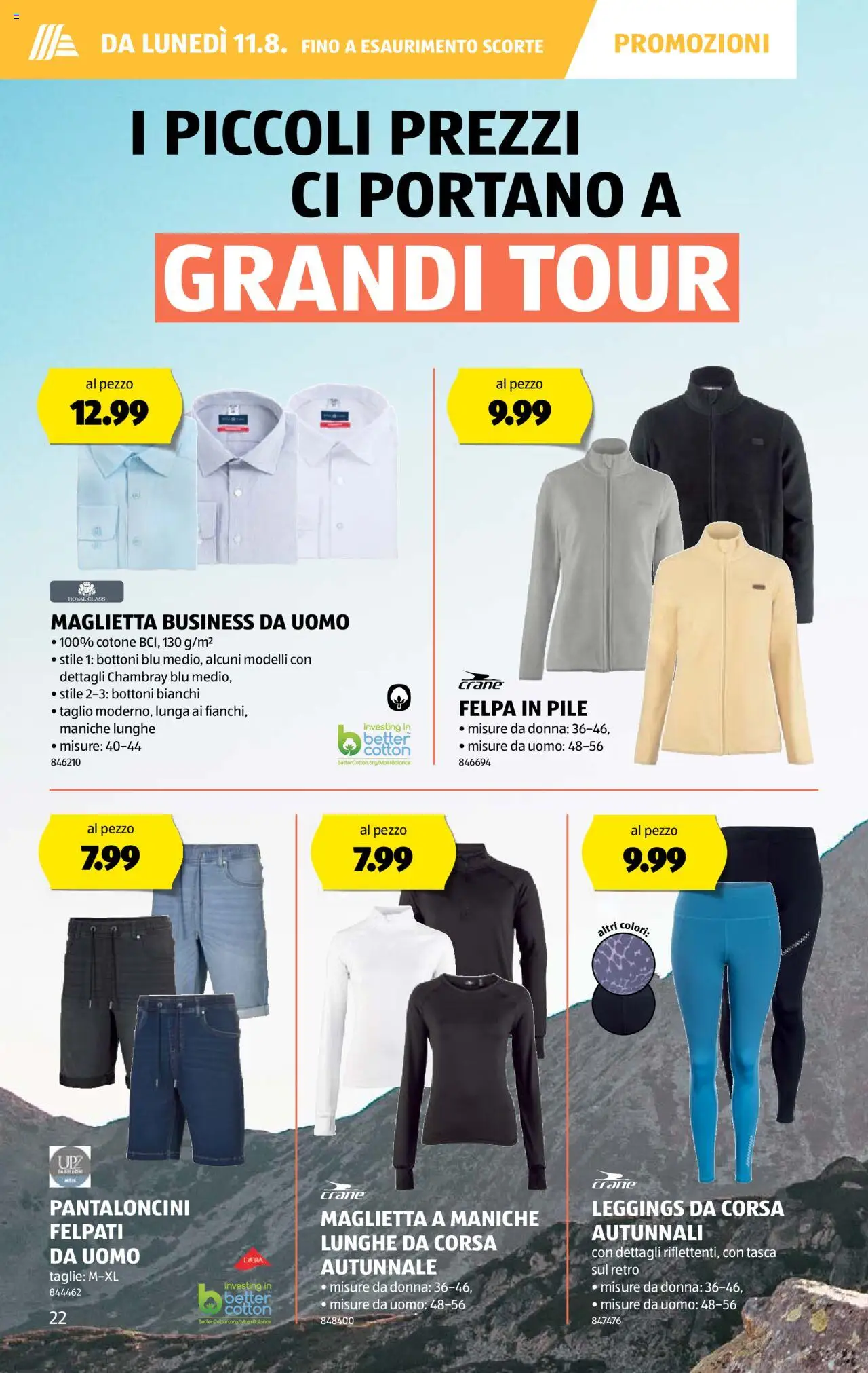 Aldi Volantino ab 07.08.2025 | Seite: 22 | Produkte: Leggings