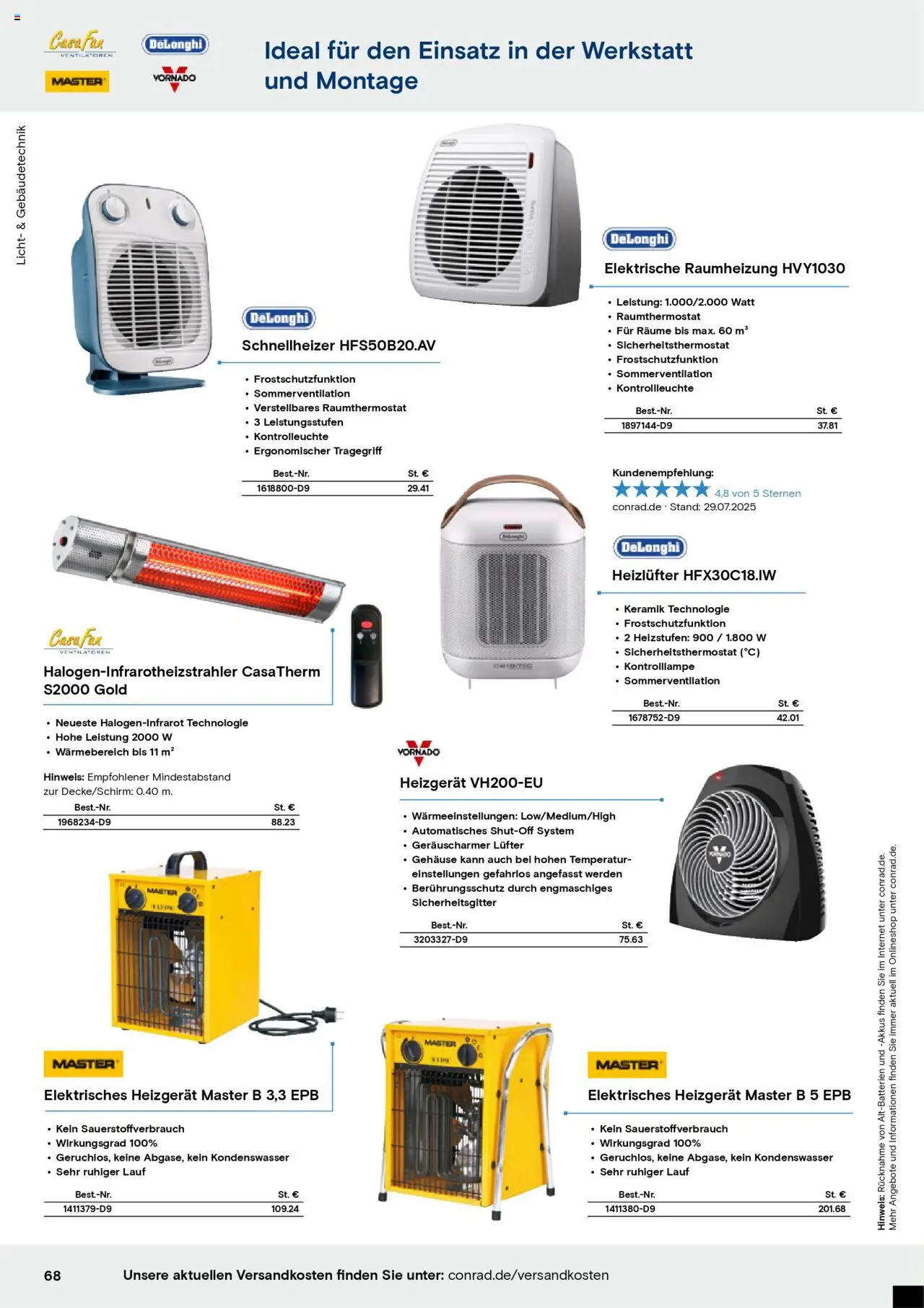 Conrad - Markenkatalog - gültig ab dem 25.08.2025 | Seite: 70