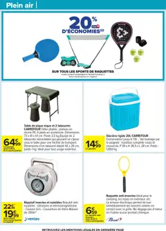  | Page: 72 | Produits: Plateau, Poids, Glacière, Table