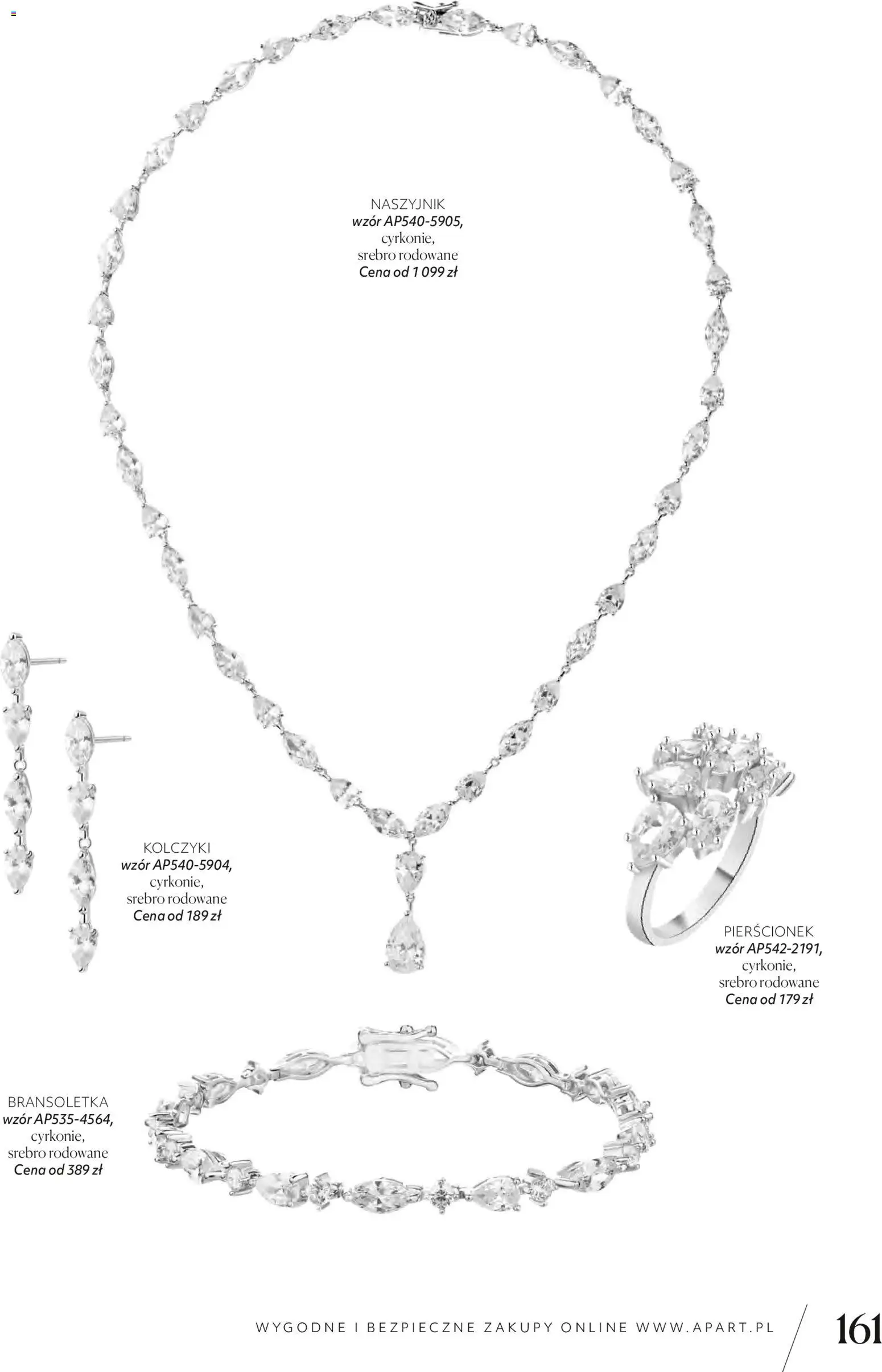 Apart promocje od 04.11.2025 | Strona: 163 | Produkty: Naszyjnik, Bransoletka, Pierścionek