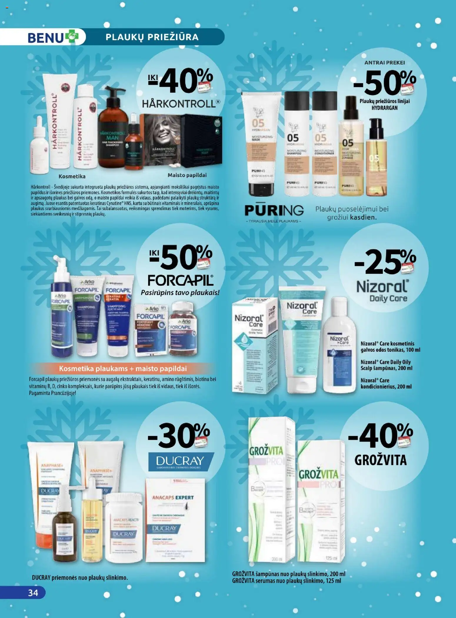 BENU akcijos nuo 01.12.2025 | Puslapis: 34 | Prekių: Šampūnas