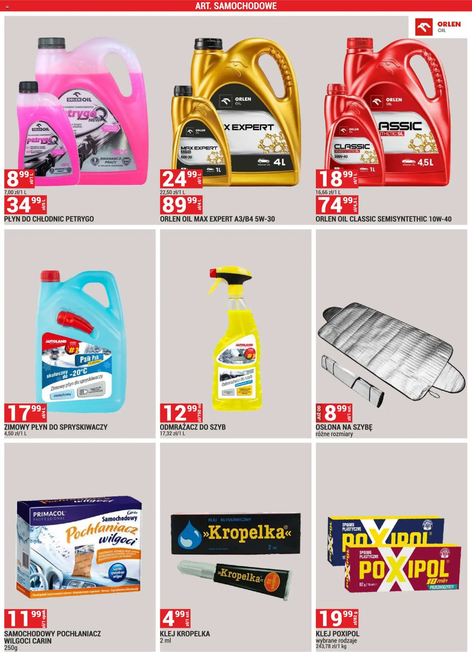 Merkury Market Gazetka od 01.12.2025 | Strona: 36 | Produkty: Klej kropelka, Poxipol, Płyn do spryskiwaczy