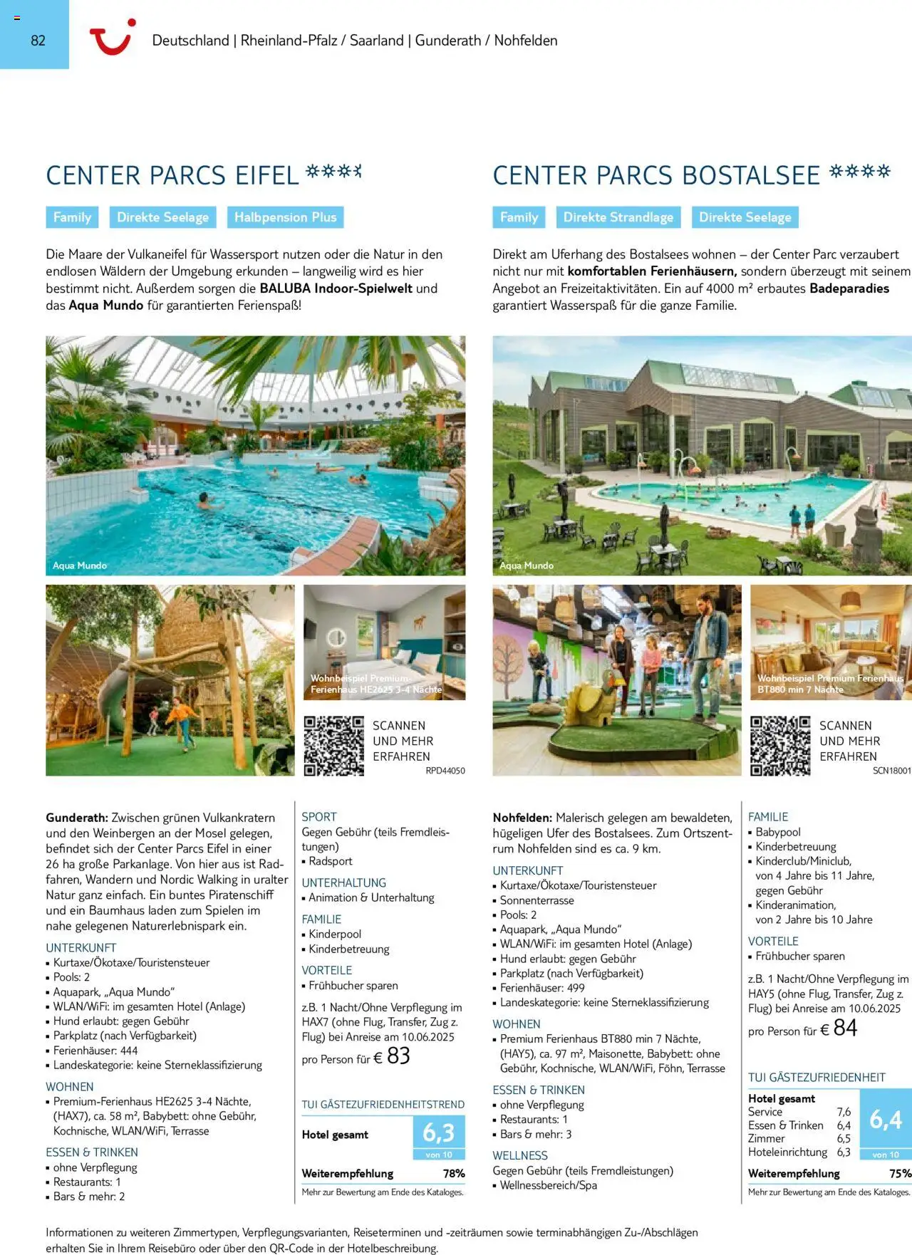 TUI Prospekt 	 – gültig ab 01.11.2024 | Seite: 82 | Produkte: Rum, Babybett, Walking