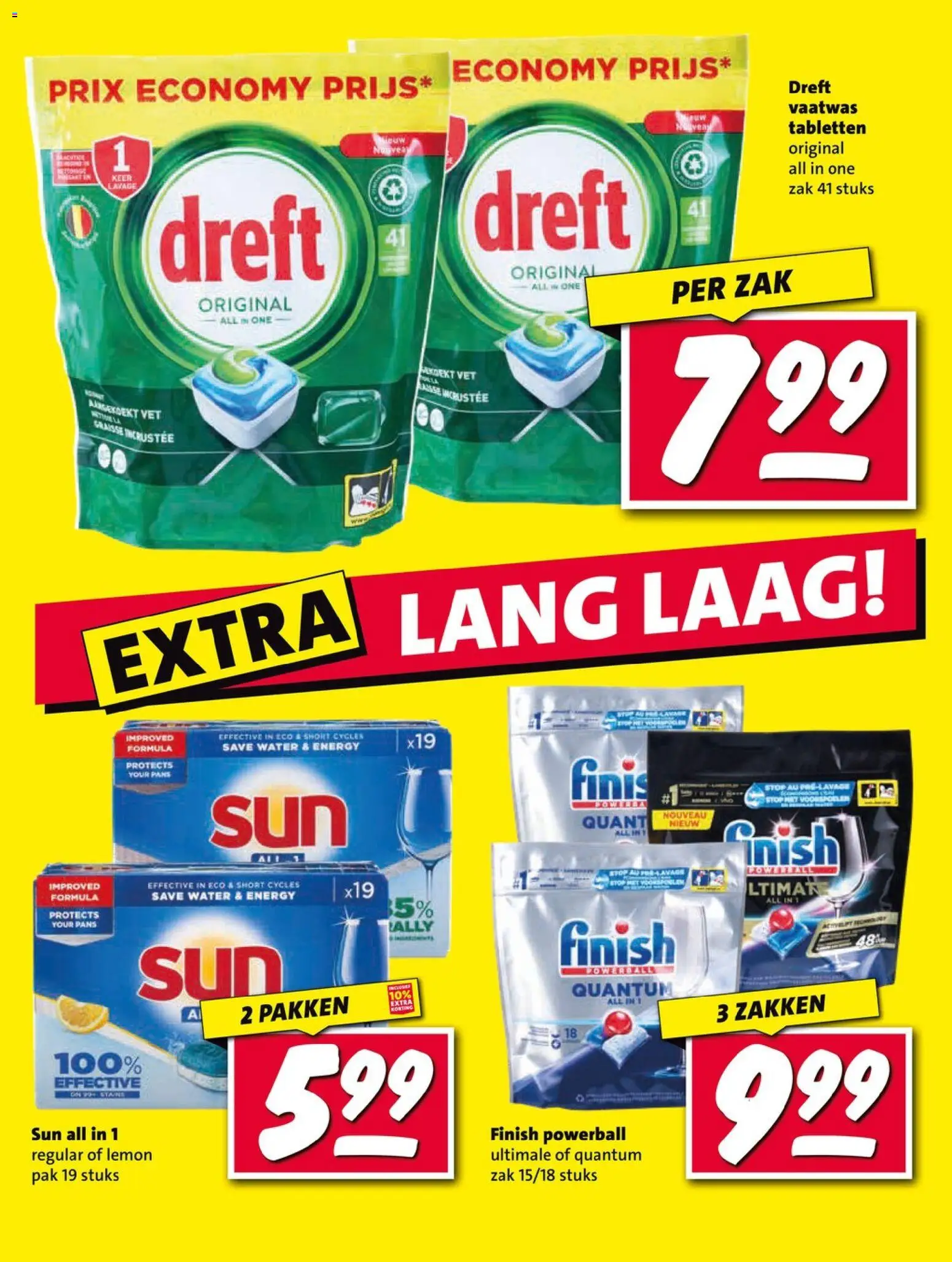 {H1} | Pagina: 28 | Producten: Vaatwas tabletten, Zak, Festék