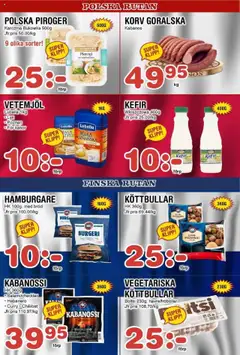 Nya Pulsen reklamblad aktuell från 15.09.2025 | Sida: 13 | Produkter: Köttbullar, Hamburgare, Bröd