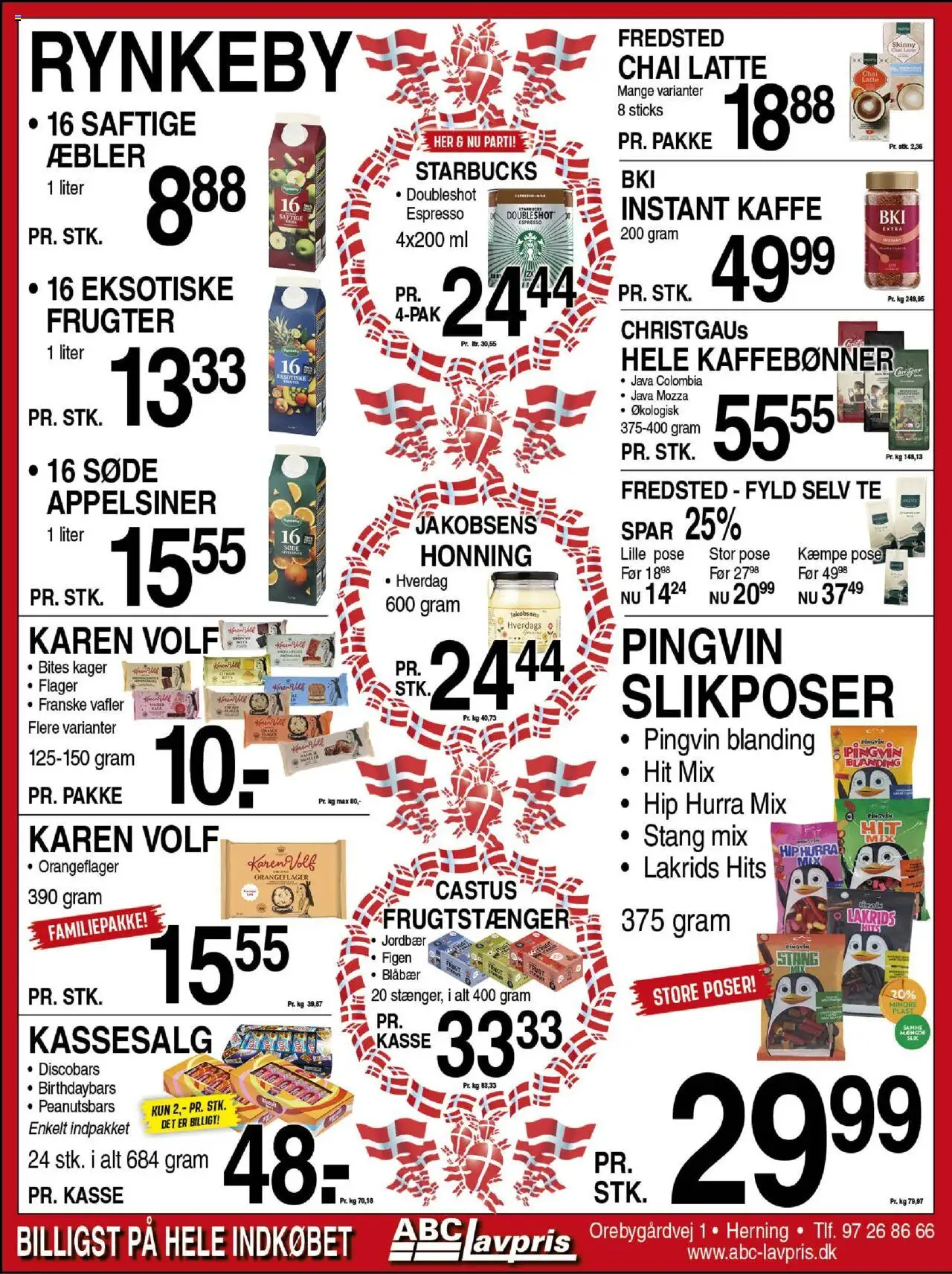 Abc Lavpris tilbudsavis – gyldig fra 03.09.2025 | Side: 7 | Produkter: Kaffe, Appelsiner, Kager, Instant Kaffe